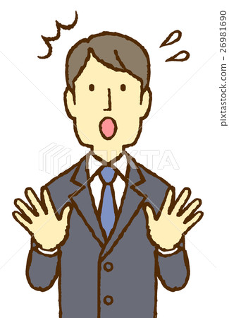 Young office worker is in trouble Young office worker is in trouble 26981690