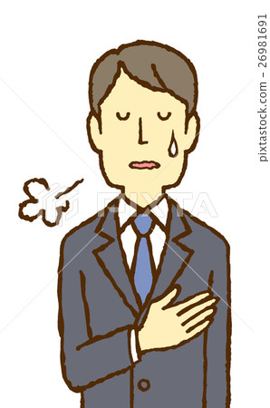 年輕工人冷汗 年輕工人冷汗 26981691