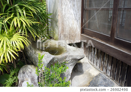 Japanese garden Tsukubaigani stone Japanese garden Tsukubaigani stone 26982498