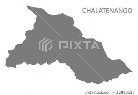 Chalatenango El Salvador Map grey Chalatenango El Salvador Map grey 26986525