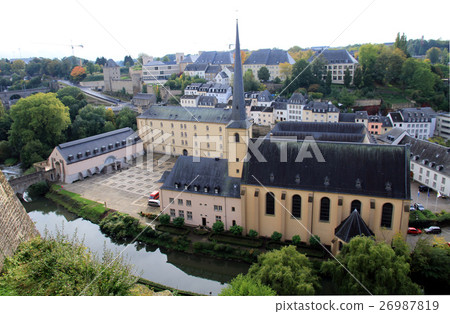 Bock-Saint John's Church in Luxembourg Bock-Saint John's Church in Luxembourg 26987819