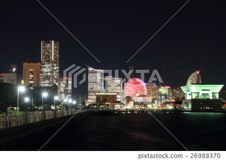 橫濱Minatomirai 21(夜景) 橫濱Minatomirai 21(夜景) 26988370