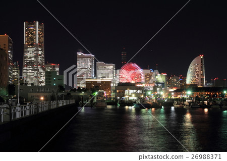 橫濱Minatomirai 21(夜景) 橫濱Minatomirai 21(夜景) 26988371