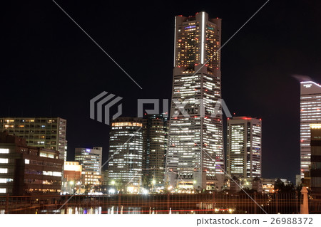 橫濱Minatomirai 21(夜景) 橫濱Minatomirai 21(夜景) 26988372