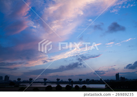 Evening landscape 26989235