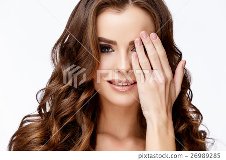 Beautiful Woman with Clean Fresh Skin Beautiful Woman with Clean Fresh Skin 26989285