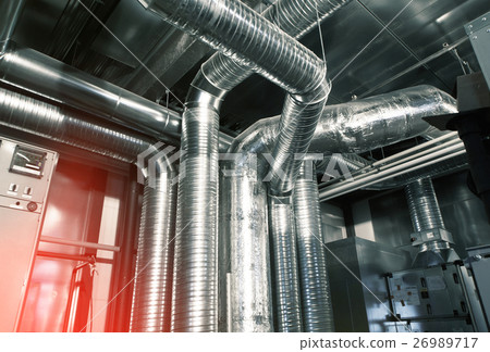 Ventilation pipes of an air condition 26989717