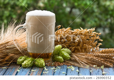 Beer malt hops 26990352