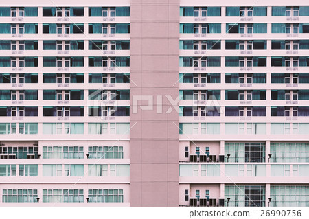 High rise modern building pattern and background 26990756