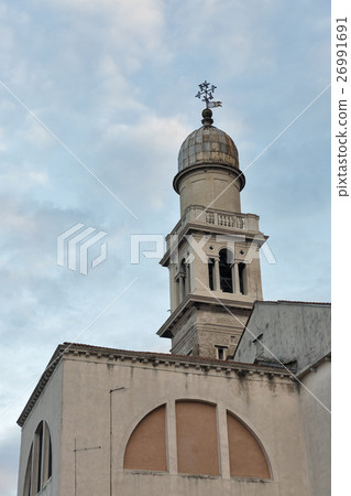 San Pantalon Church bell tower in Venice, Italy. San Pantalon Church bell tower in Venice, Italy. 26991691