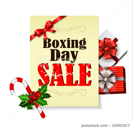 Boxing day with holly Boxing day with holly 26992927