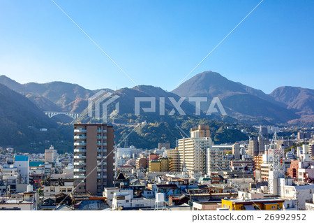 Beppu city area view 26992952