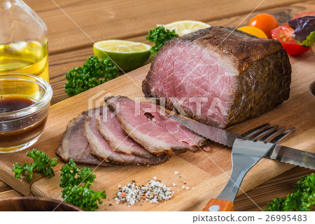 Roast beef dish image 26995483