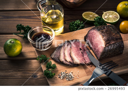 烤牛肉菜圖像 烤牛肉菜圖像 26995493