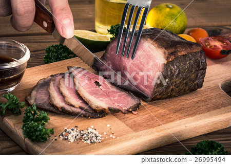 烤牛肉菜圖像 烤牛肉菜圖像 26995494
