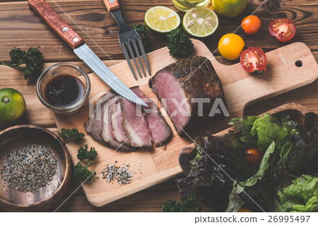 烤牛肉菜圖像 烤牛肉菜圖像 26995497