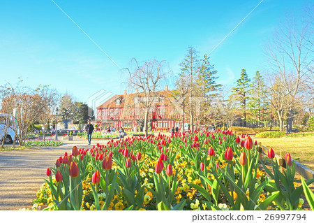 Funabashi Andersen Park's Ice Tulip and Community Center (December) Funabashi City, Chiba Prefecture 26997794