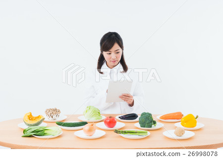 White woman women (vegetables) White woman women (vegetables) 26998078