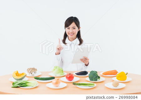 White woman women (vegetables) 26998084