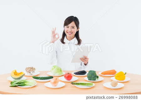 White woman women (vegetables) 26998088
