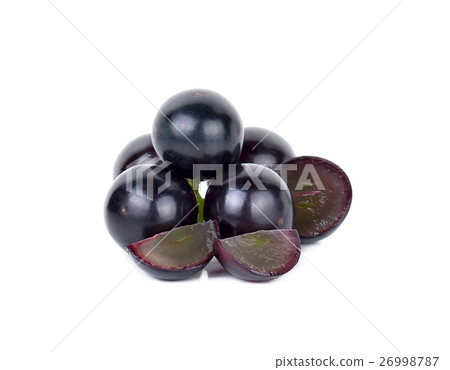 Grape isolated on the white background 26998787