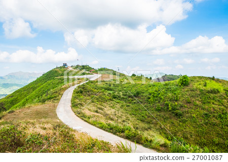 Mountain hill viewpoint scenic landmark Mountain hill viewpoint scenic landmark 27001087