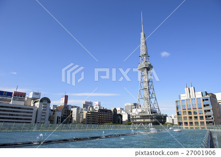 Nagoya city landscape in late autumn 27001906