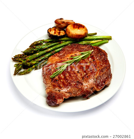 图库照片: roasted organic shin of beef meat