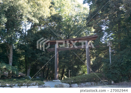 Omi Shrine的Torii(滋賀縣大津市) Omi Shrine的Torii(滋賀縣大津市) 27002944