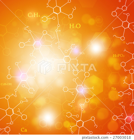 Abstract Science Background - Stock Illustration [27003018] - PIXTA