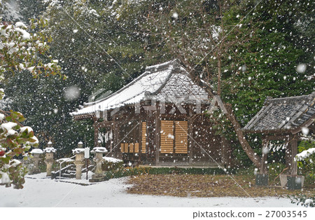 在上野雪的Mikunaga Rice·Hikawa神社 在上野雪的Mikunaga Rice·Hikawa神社 27003545