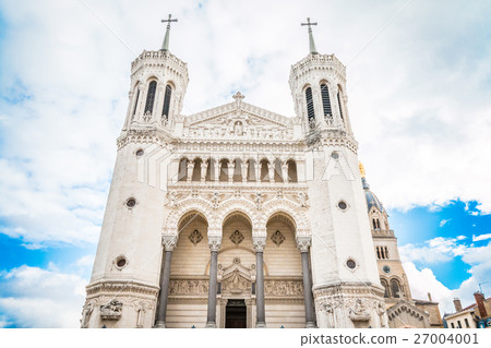 The La Fourviere Church In Lyon France The La Fourviere Church In Lyon France 27004001