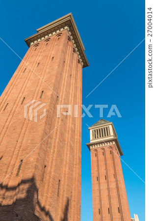 Venetian Tower in Barcelona Spain Venetian Tower in Barcelona Spain 27004014