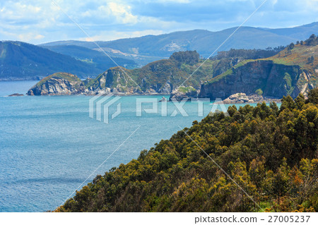 Atlantic ocean summer coastline. Atlantic ocean summer coastline. 27005237