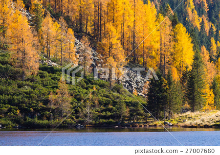 Autumn panorama from Italian Alps 27007680