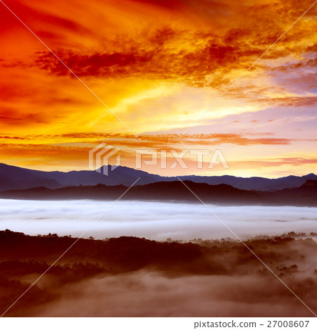 Sunrise in the mountains Sunrise in the mountains 27008607