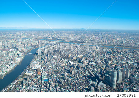 圖庫照片: 荒川區 東京 風景