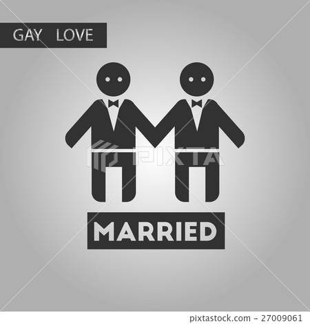 black and white style icon gays wedding 27009061