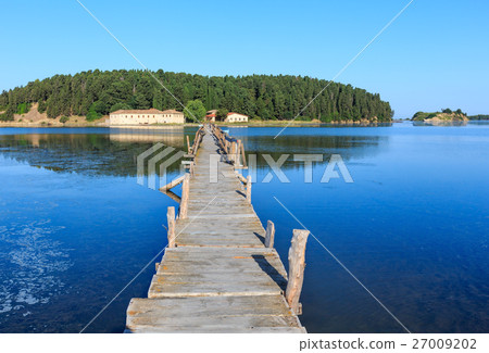 Isolated monastery (Zvernec, Albania). 27009202