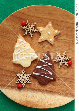 聖誕節圖像餅乾 聖誕節圖像餅乾 27014064
