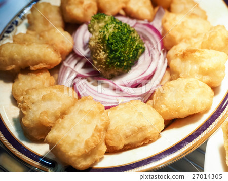 Fried seafood cake Fried seafood cake 27014305