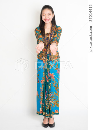 Southeast Asian girl hand showing something Southeast Asian girl hand showing something 27014413