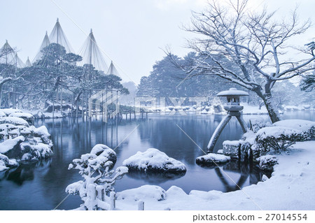 Ishikawa _ Kenrokuen Snow scene Ishikawa _ Kenrokuen Snow scene 27014554