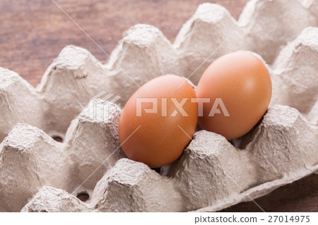 Eggs in paper tray Eggs in paper tray 27014975