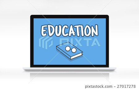 computer, education, knowledge - Stock Illustration [27017278] - PIXTA