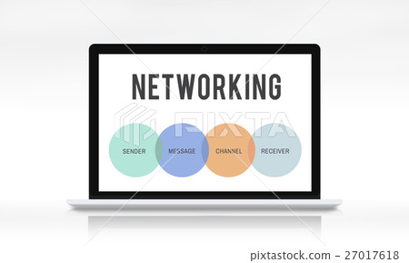 Networking Computer Connection Internet Concept Networking Computer Connection Internet Concept 27017618