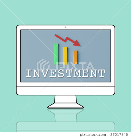 Finance Economic Recession Analysis Concept Finance Economic Recession Analysis Concept 27017846
