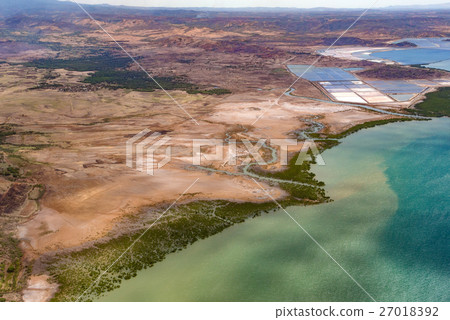 view of the earth landscape, Madagascar coast 27018392