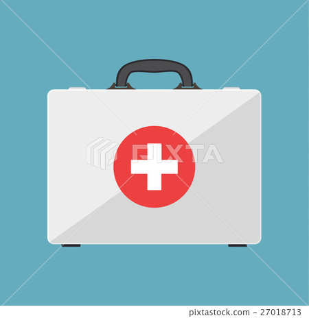 Stock Illustration: first aid kit.