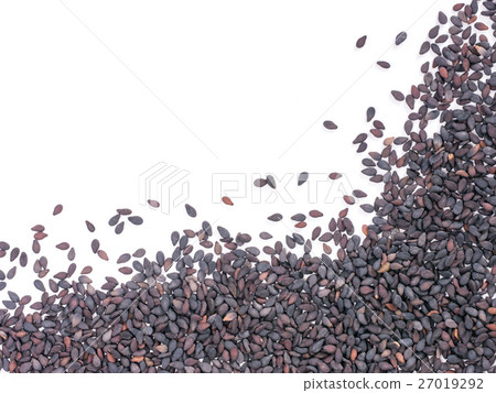Black sesame background Black sesame background 27019292
